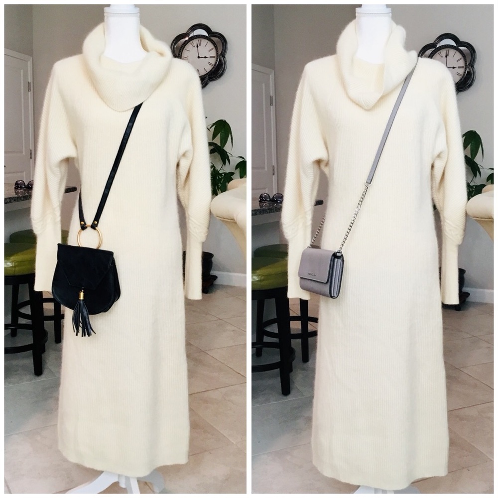 {{Sold}}Vintage Lambswool & Angora sweater dress - Picture 8 of 8